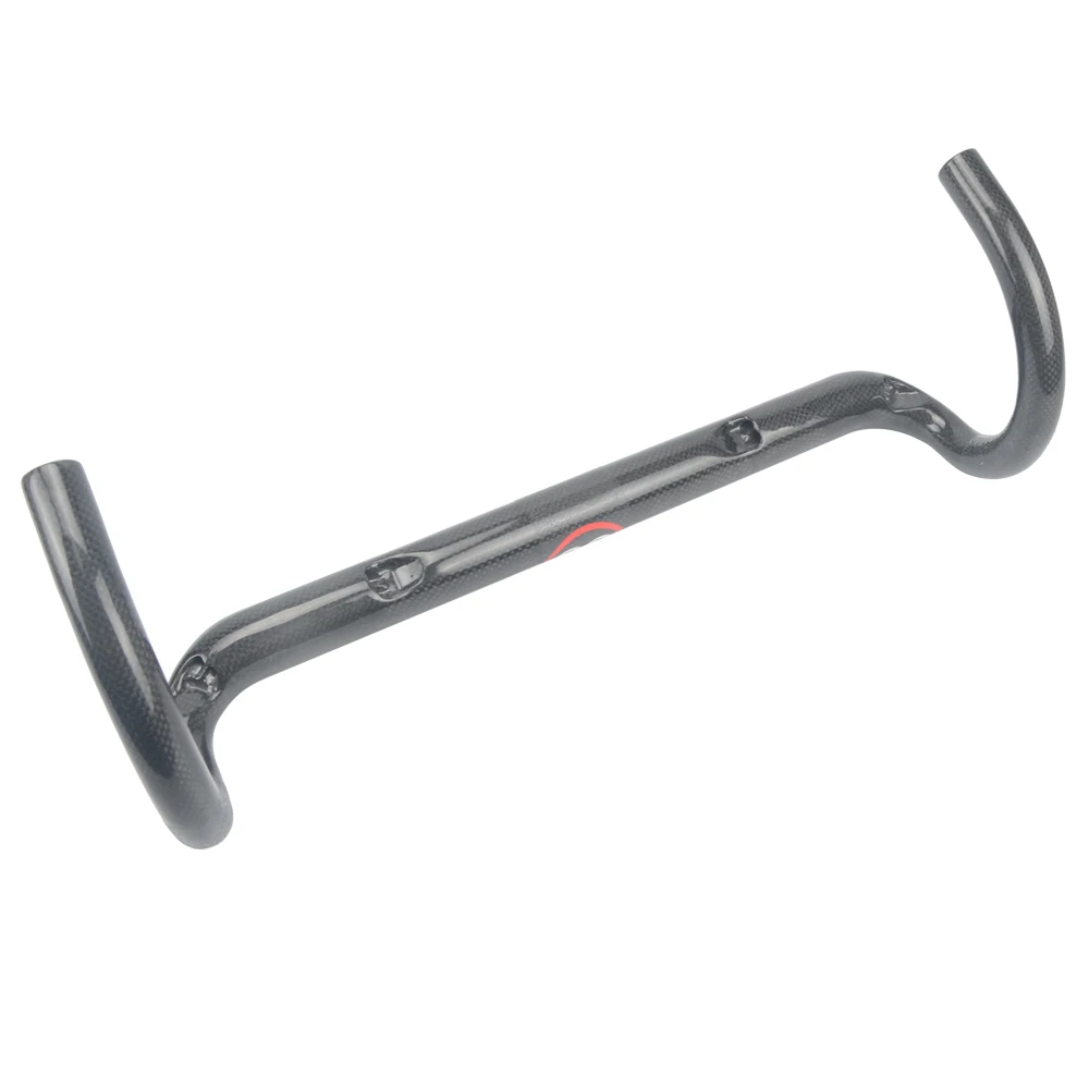 Продажа Полностью углеродное волокно дорожный велосипед Интегрированный руль с 35 мм стволом углеродный 35 дорожный руль велосипедные запчасти вело...