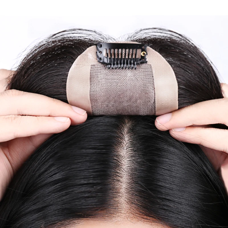 Женский парик из синтетических волос черный и коричневый цвет | Шиньоны парики