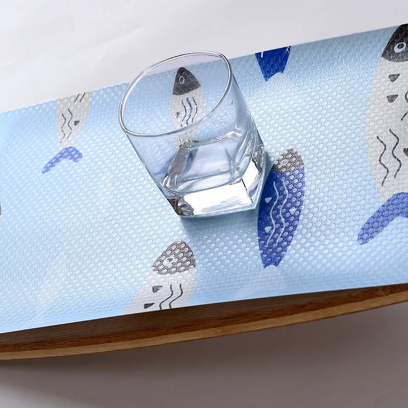 Household Kitchen Drawer Mat Shelf Cover Liners Cabinet Oil-proof Non-slip Waterproof Placemat Shoes Ma | Дом и сад