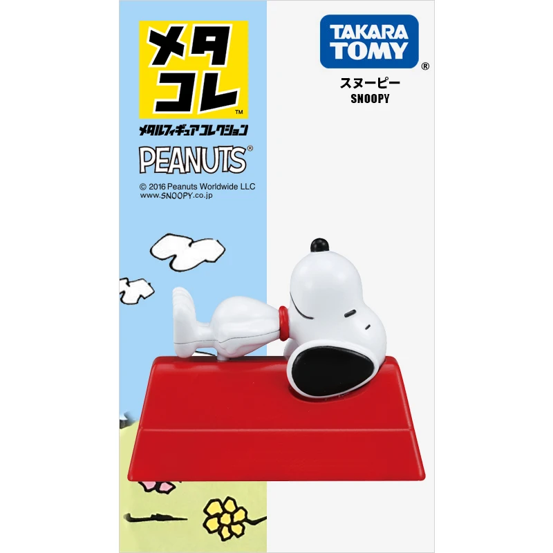 Takara Tomy Metakore арахис Snoopy металлическая литая игрушка фигурка|Игровые фигурки и