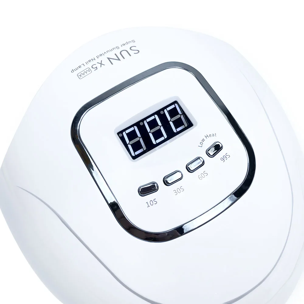 Быстросохнущая светодиодсветодиодный лампа SUN X5MAX для ногтей 80 Вт Сушилка все