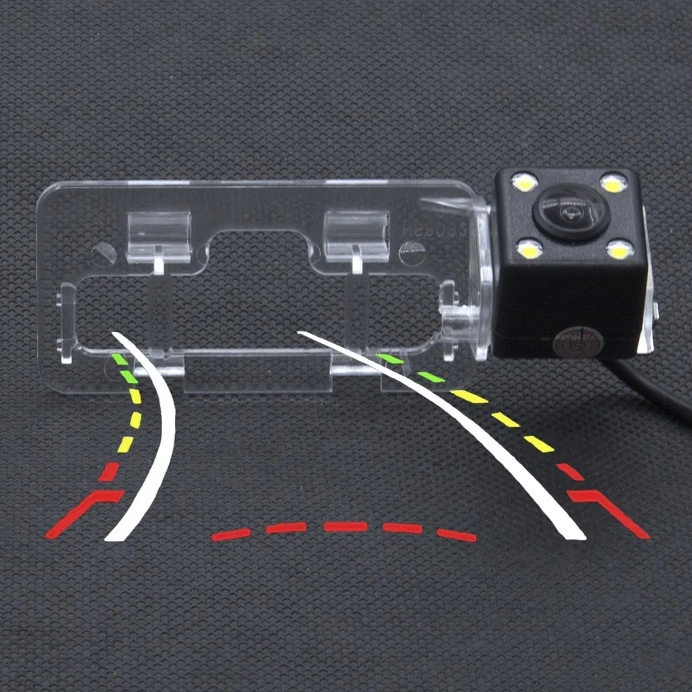 

Waterproof 4 LED Dynamic Trajectory Tracks Rear view Camera for Geely Emgrand EC718 Sedan 2009 2010 2012 BackUp Reverse Camera