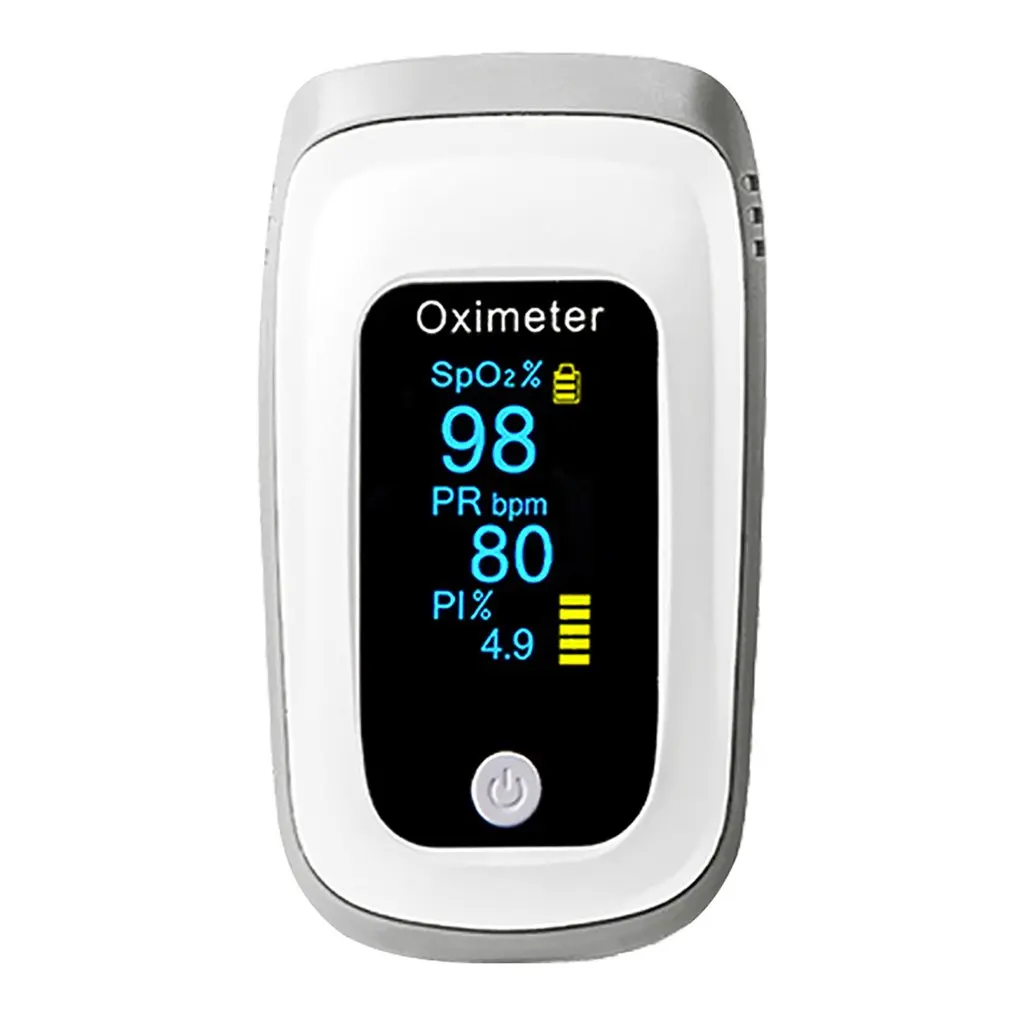 

Oximeter LED Lightweight Finger Pulse Oximeter Sports Finger Clip LED Color Screen Oximeter Heart Rate Pulse Monitoring