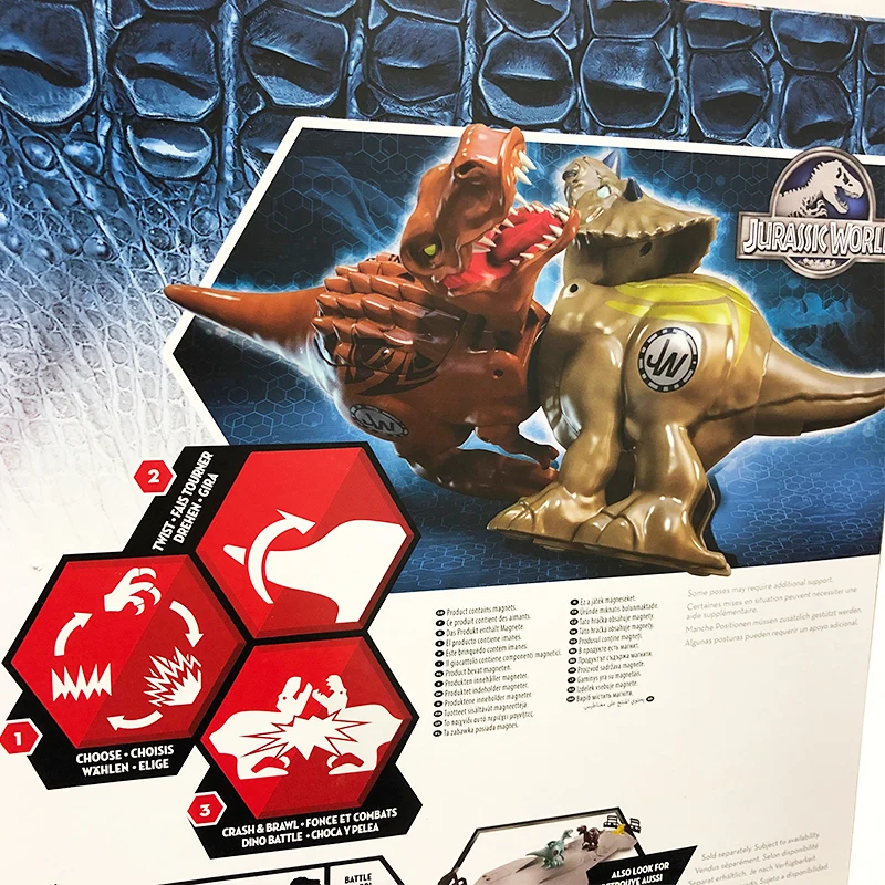 Экшн-фигурка Hasbro Мир Юрского периода дравлазавр тираннозавр рекс игра против