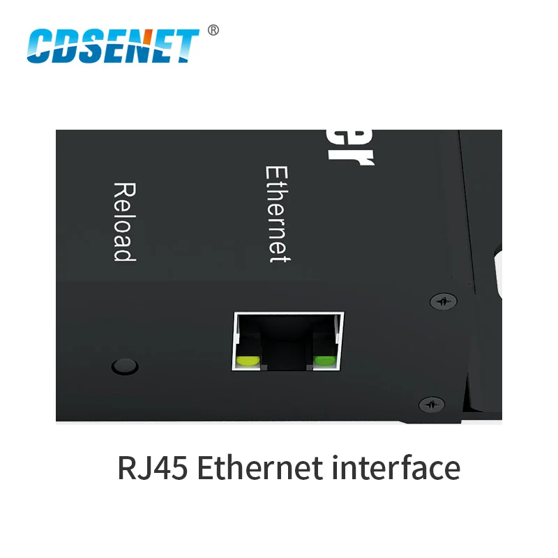 RS485 RS422 Ethernet Single Serial Server Two-Way Socket TCP UDP Socket Transmission Modem E810-DTU(1RS1E)