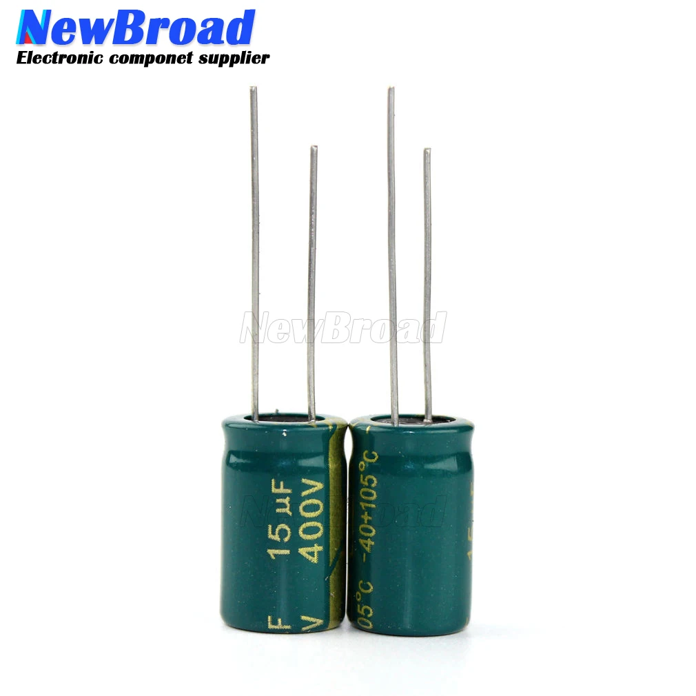 Алюминиевый электролитический конденсатор 400 В 15 мкФ высокая частота низкое