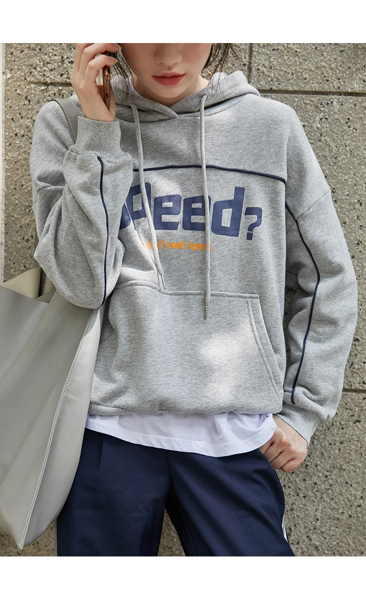 

HH280 Women's printed Hoodie