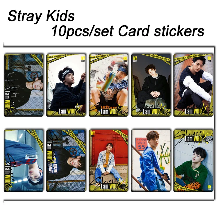 10 шт./компл. Стикеры для фотографий в стиле K-POP | Канцтовары офиса и дома