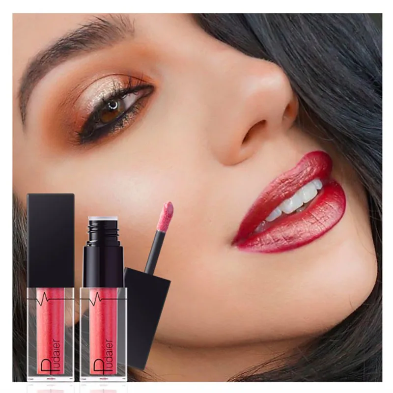 

Diamond Metallic Lip Glosses Batom Liquido Liptint Kit Glow Brillo De Labios Maquiagem Rouge A Levre Matte Longue Tenue