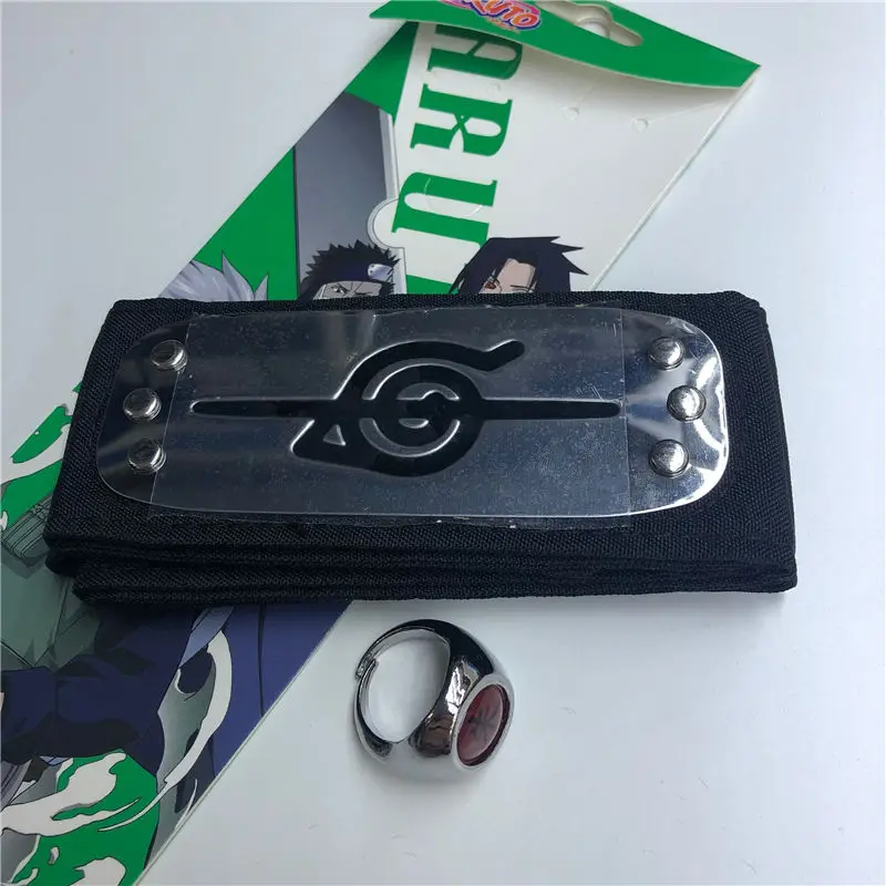 Аниме повязка Naruto чемодан для хранения колец ожерелий Косплэй из искусственной