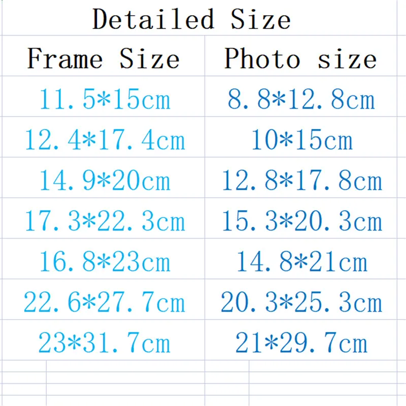 LLD Деревянная Классическая рамка для фотографий сертифицированная настенная