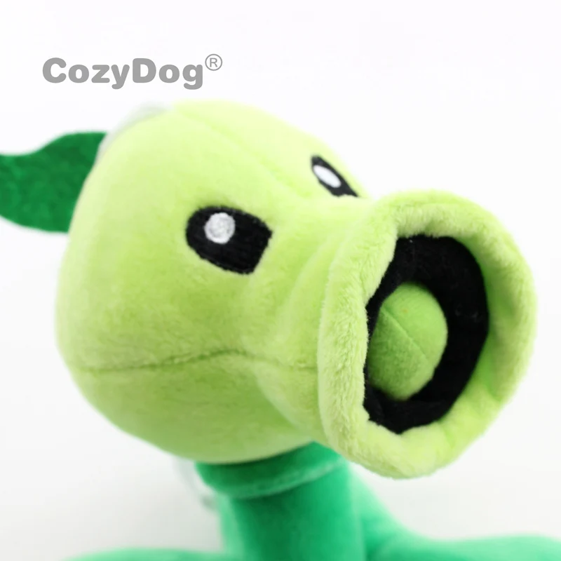 

Hot Game Plants vs. Zombies Peashooter Plush Toy Peluche 18 CM PVZ Peashooter Stuffed Animals Doll Baby kids Birthday Party Gift