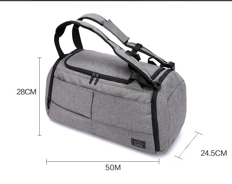 50L Multi-function layered Gym bag for Man Women Shoes compartment Backpack Handbag Shoulder Bags Travel Backpack Fitness Bag