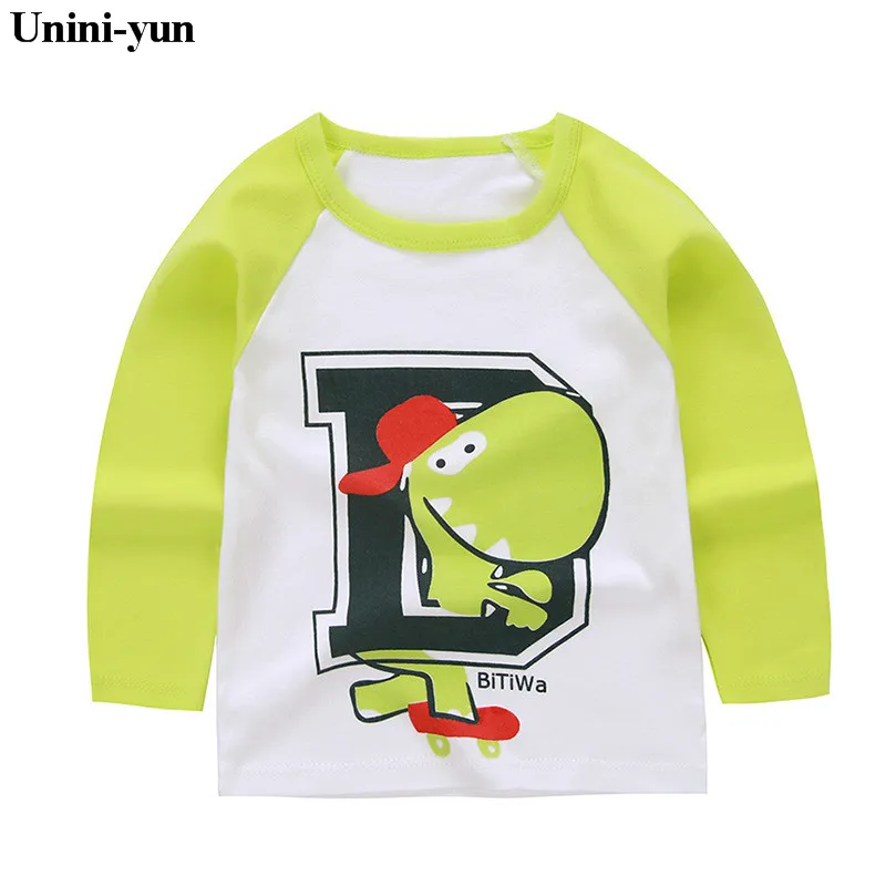 Новые футболки для маленьких девочек брендовая Осенняя хлопковая Детская