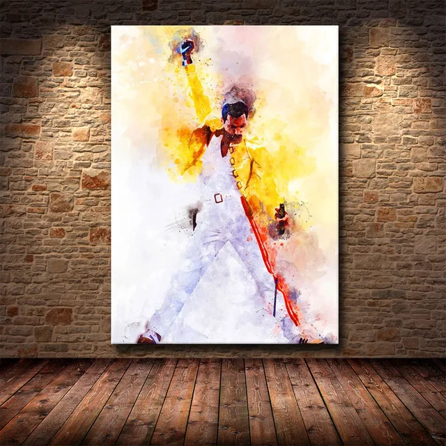 Queen Freddie Mercury богемный Rhapsody Картина на холсте плакаты и принты картины стену