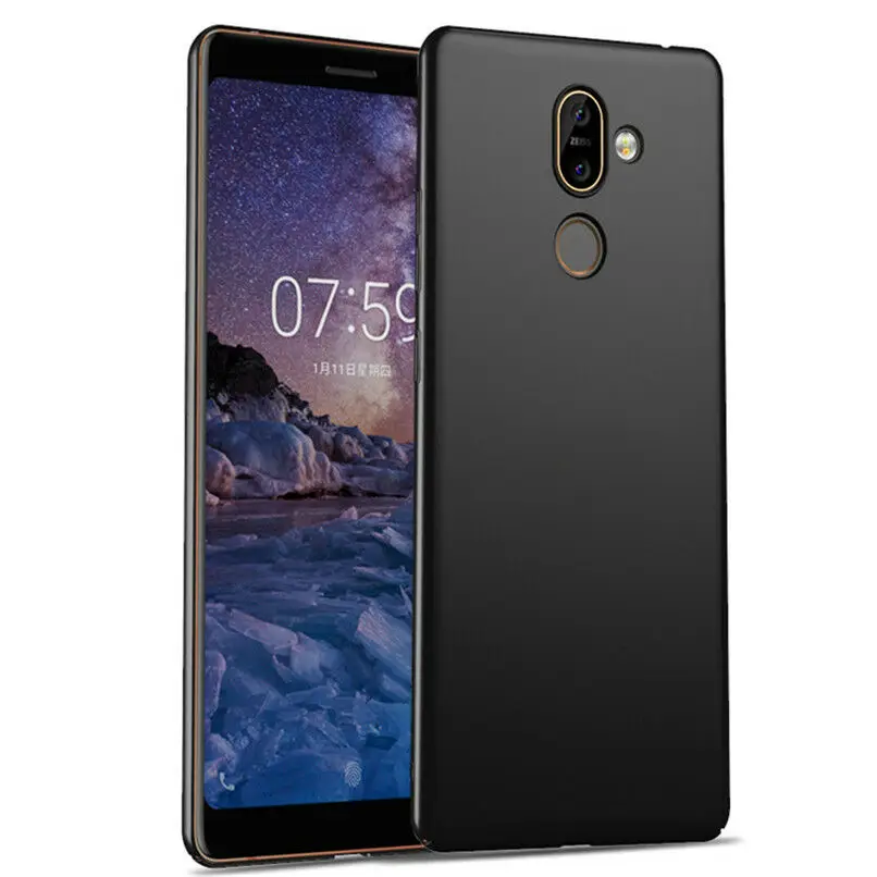 Тонкий Матовый Жесткий ПК чехол для Nokia 7 3 5 6 2017 1 плюс X5 X6 X7 крышка Пластик