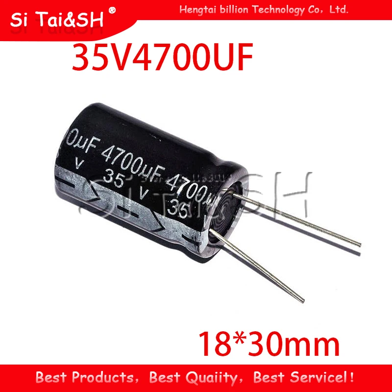 5 шт. 35V4700UF 18*30 мм 4700 мкФ 35V алюминиевый электролитический конденсатор |
