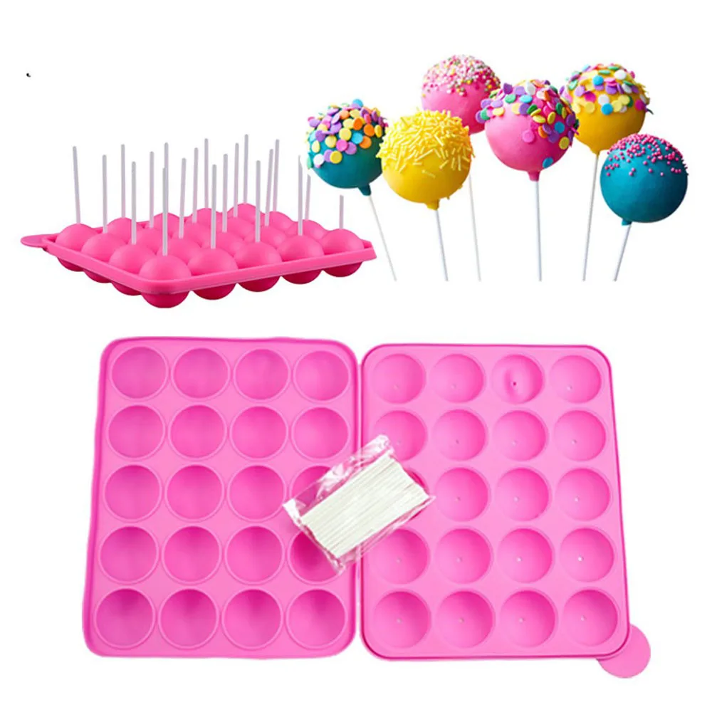 Силиконовая форма для леденцов 20 емкостей | Дом и сад