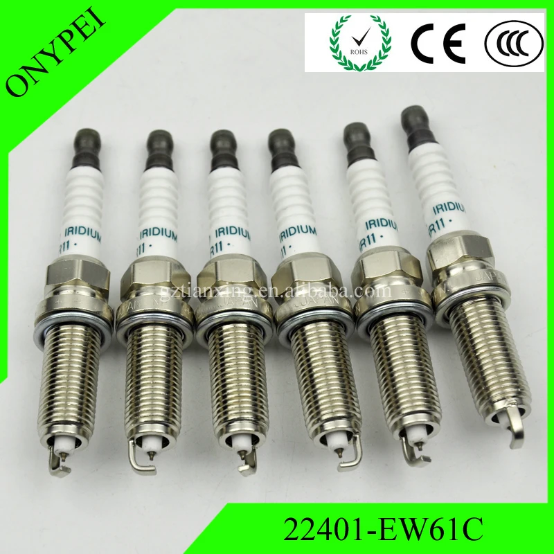 OEM # 22401 EW61C FXE22HR11 Dual Iridium Свеча зажигания для Nissan Infiniti 3.5L V6 FXE22HR 11 22401EW61C 11|plug|plug spark |