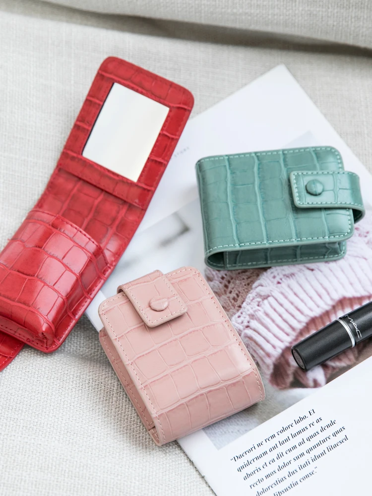 Новый маленький кошелек для губной помады NYHED с зеркалом модные женские Мини