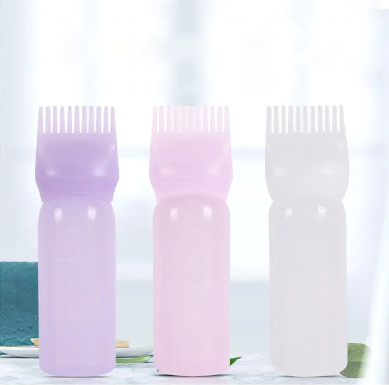 3 шт. Быстросохнущий аппликатор для волос бутылка шампуня покраски с чешуей