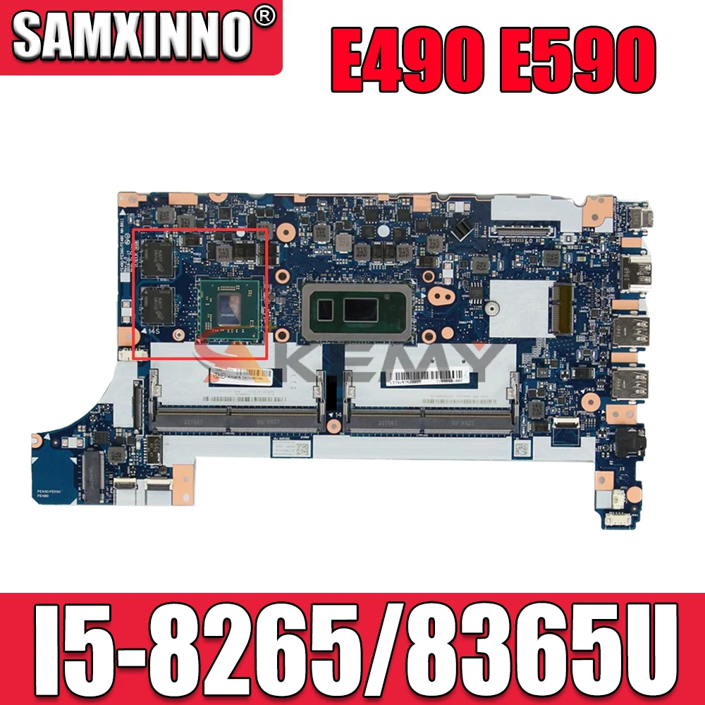 

Материнская плата FE490/FE590/FE480 для ноутбука ThinkPa E490 E590 NM-B911 с детской материнской платой/8365U 100% полностью протестирована