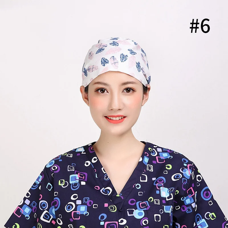 style6 Новое поступление, одежда для повара в отельной кухне, кепка шеф-повара, шапка для женщин и мужчин, пылезащитная Кепка для приготовления пищи, рабочие головные уборы официантов, шапочки для приготовления барбекю - Цвет: style6