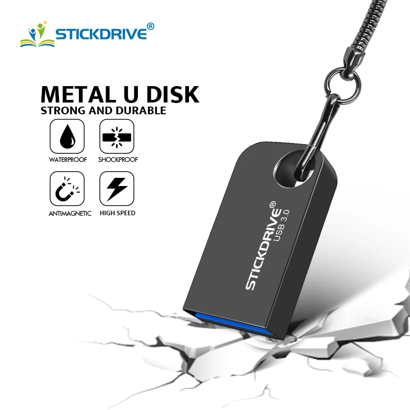 Custom LOGO Super mini usb 3.0 Flash Drive 128GB 64GB 32GB high speed 16GB memory USB Stick small u disk free shipping | Компьютеры и