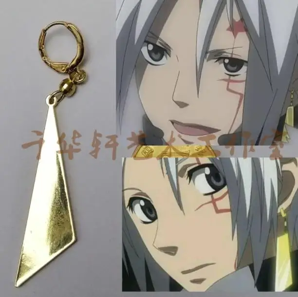 D.Gray man Allen Walker Cosplay earrings Accessories prop | Costumes