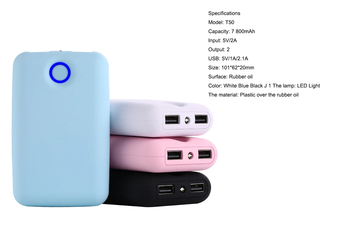 Портативное зарядное устройство 10000 мА · ч с поддержкой быстрой зарядки|Внешние