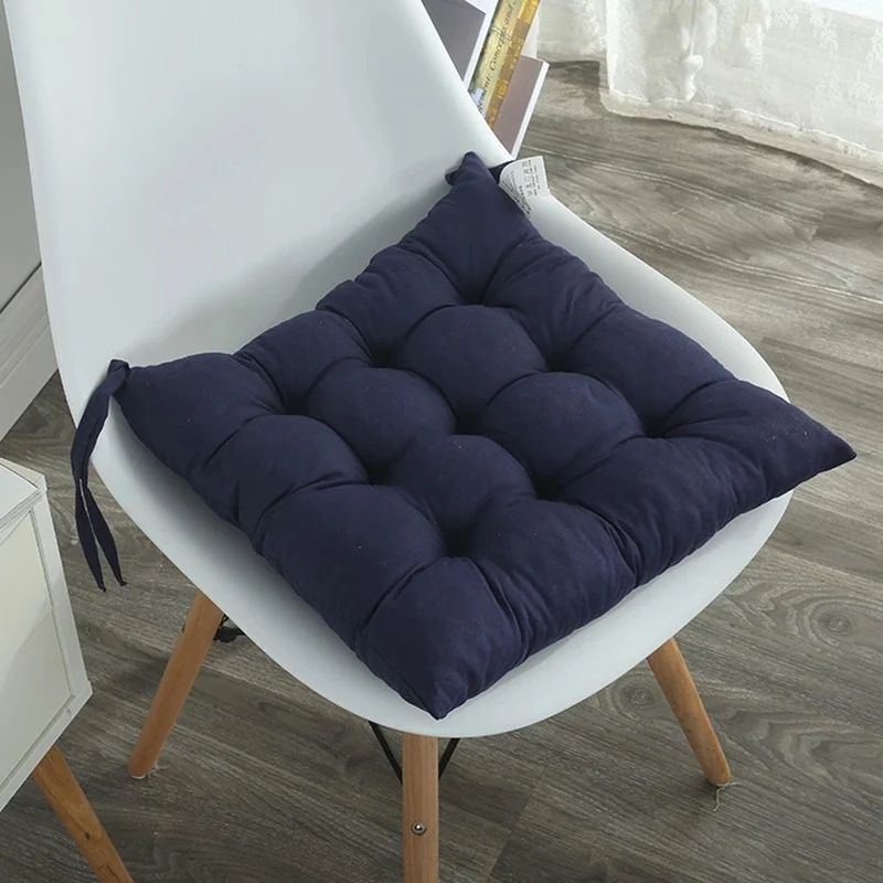 Утолщенная Подушка случайного цвета оптовая продажа однотонная для стула