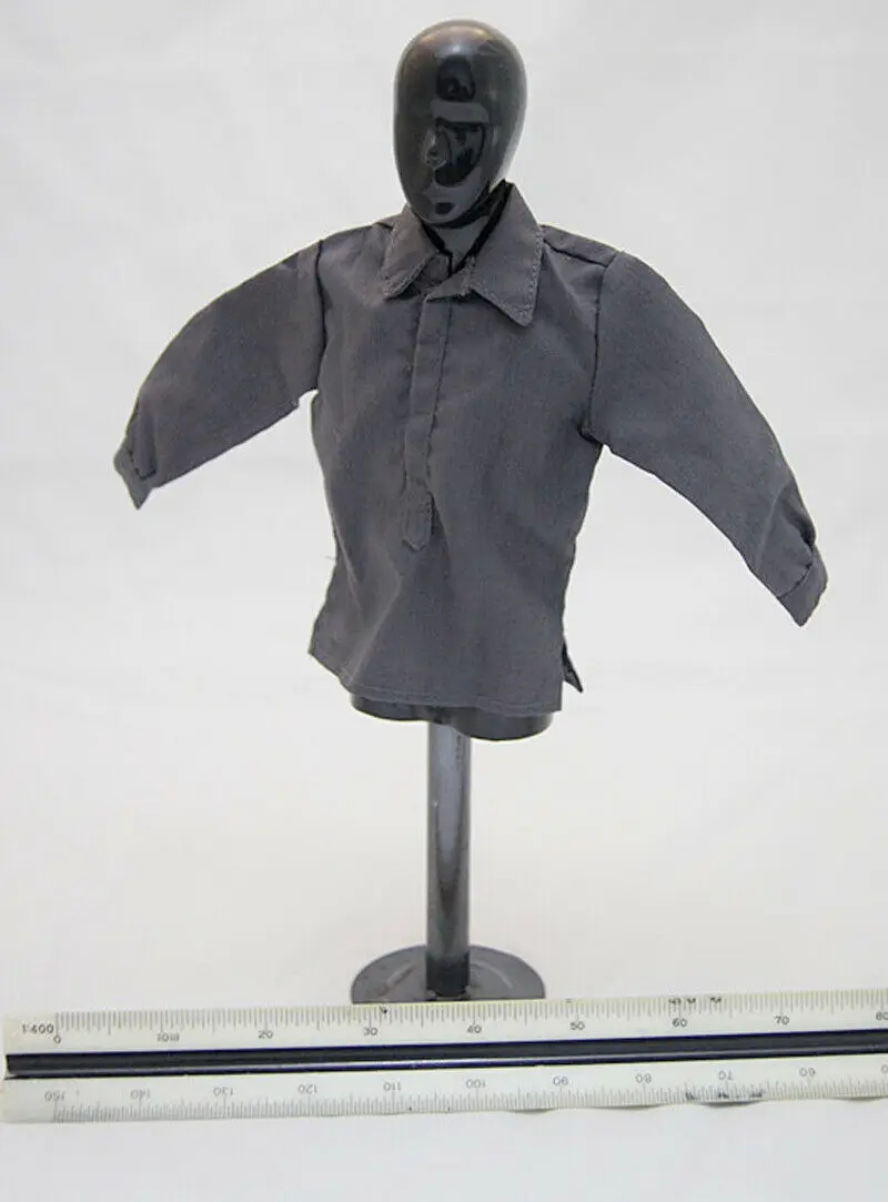 

1/6 Scale World War II Generals Officer Soldier Gray Shirt Model for 12"