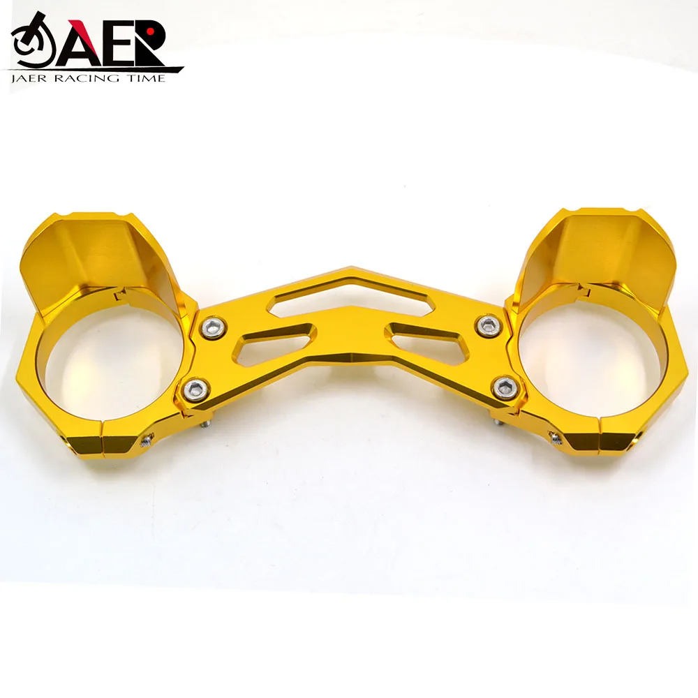 JAER мотоциклы ЧПУ баланс шок передняя вилка Brace зажим для Yamaha YZF R3 R25 MT03 MT25