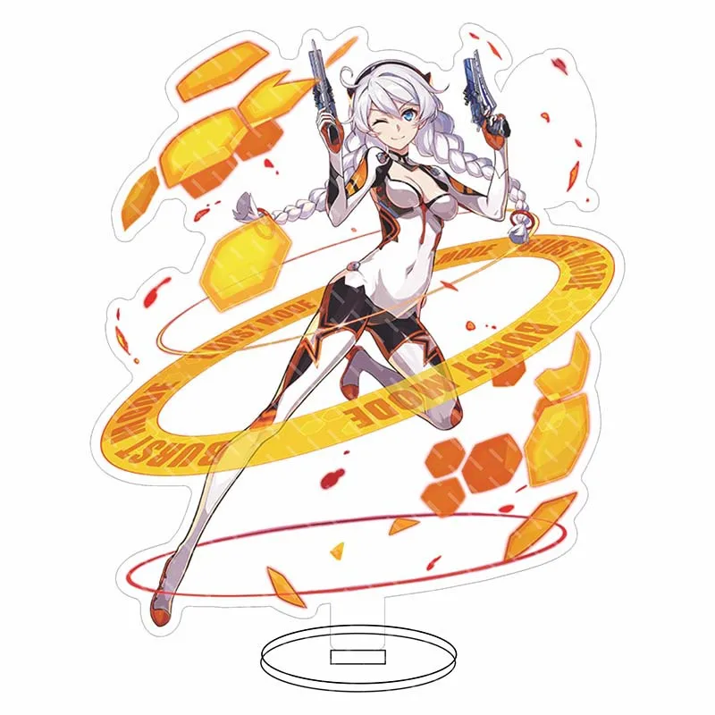 

16CM Anime Honkai Impact 3 Kiana Kaslana Raiden Mei Zaychik exquisite figure series Standing Plates ornament model toys kid gift