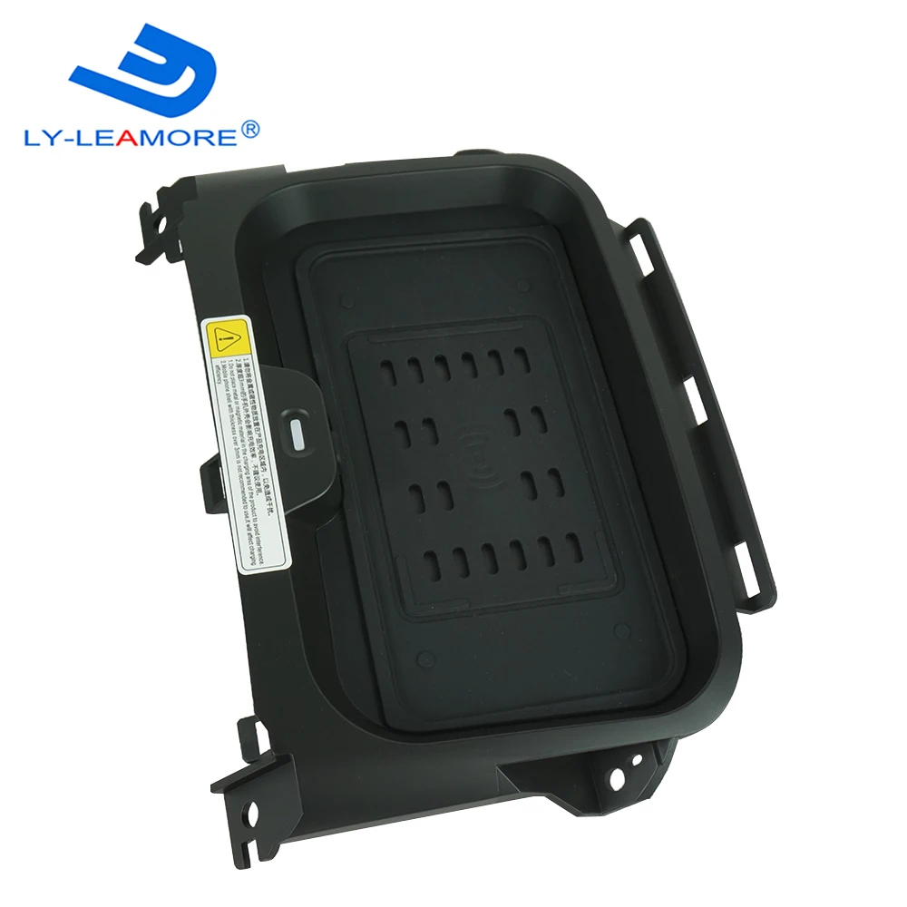 leamore car wireless charger qi phone charger charging plate wireless mobile phone holder for corolla 2019 2021 car accessories free global shipping