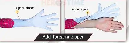 Wrist Zipper Заказные варианты плата - Цвет: Wrist Zipper