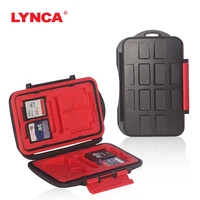 lynca memory card case shatterproof waterproof for 8tf8sd3cf1qxd2simcard 2micro sim2nano sim organizer box