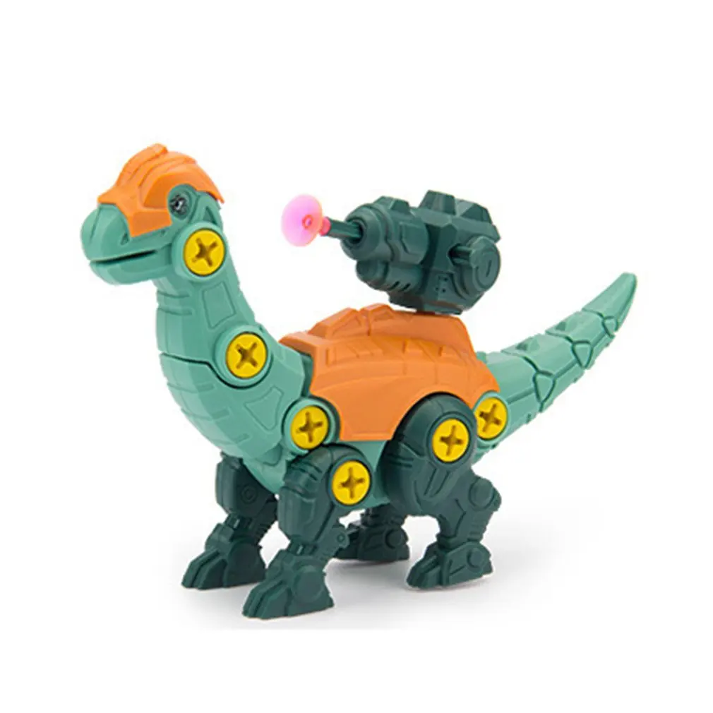 

Children's Dinosaur Construction Boy Toy Set Educational Designer Montessori Model Disassembly Assembly Puzzle Toys for Kid