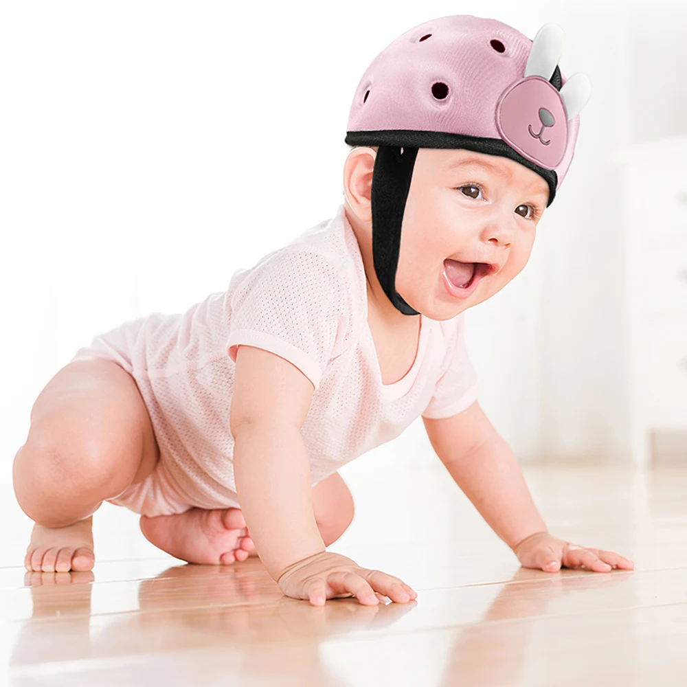 

Baby Home Head Protection Helmet Baby Safety Ultra Light Helmet Children Learn To Walk Protector Hat For Toddler Kids