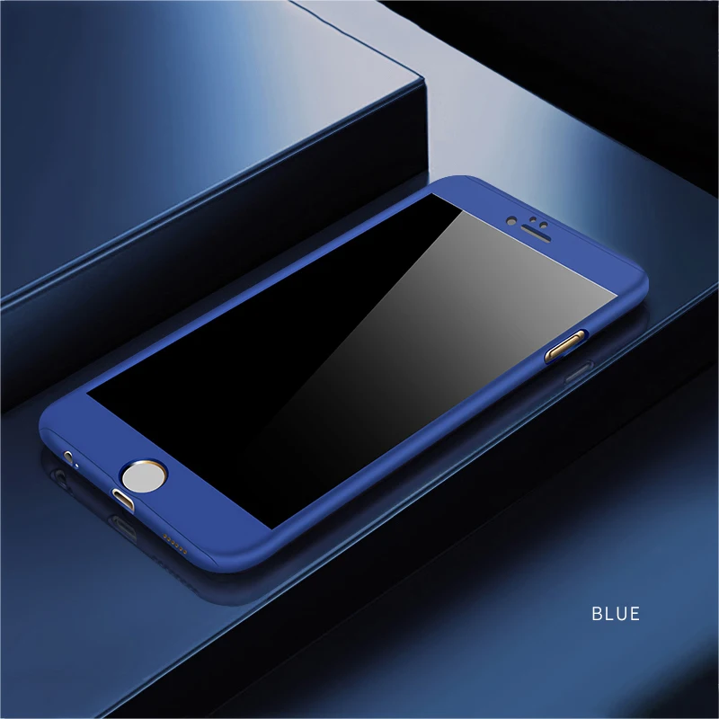 lan 360 Полный чехол для телефона для iPhone XS Max XR XS X 8 7 6 6S Plus 5 5S SE PC защитный чехол для iPhone 8 Plus чехол s со стеклом - Цвет: lan