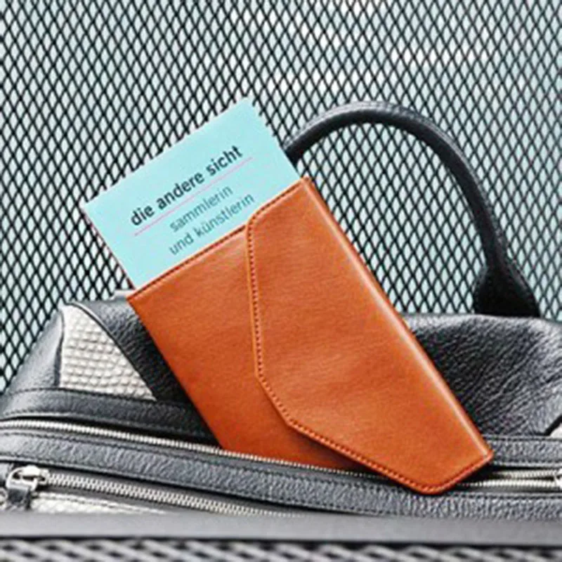 

Multifunction passport cover Men women's pouch passport wallet case for passport cover on the passport transparent passes holder