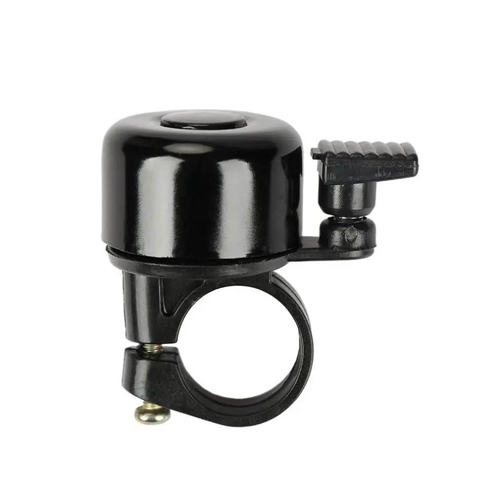 Защитный звонок на руль велосипеда металлическое кольцо черного цвета звуковой