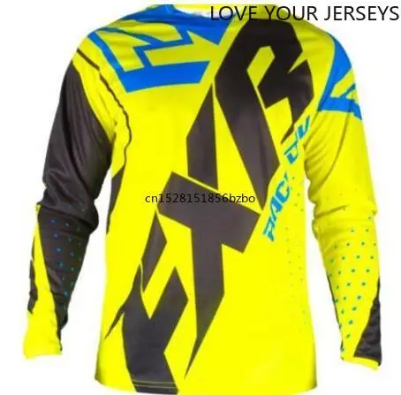 

Футболка для езды на мотоцикле DH Motocross MX FXR с длинным рукавом MTB Джерси для езды на мотоцикле по пересеченной местности горный велосипед Джер...