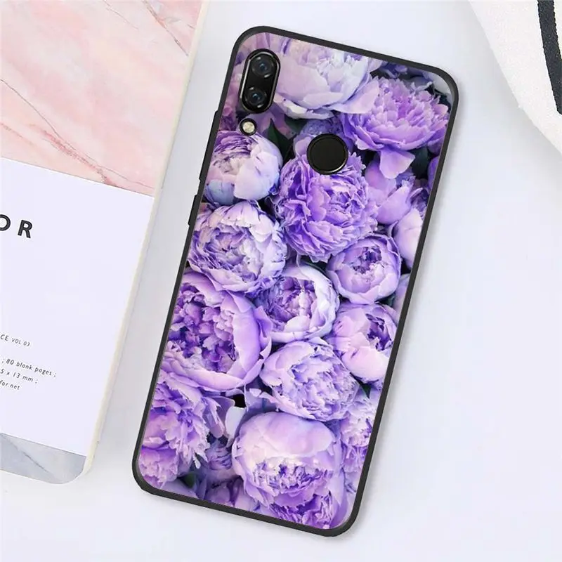 Babaite элегантный розовый фиолетовый пион цветок чехол для телефона Xiaomi mi5 6 A1 A2 Lite Mi9