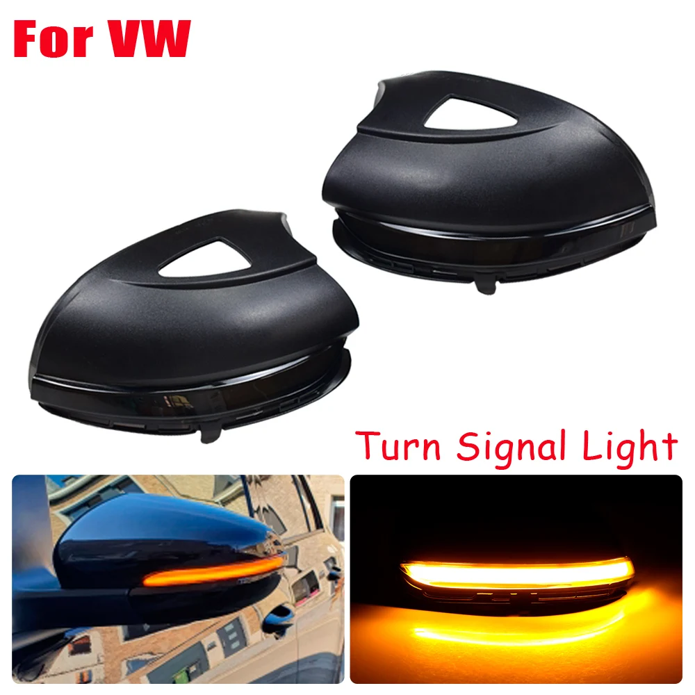 

For Volkswagen VW R20 Dynamic LED Turn Signal Blinker Mirror Light 2008 2009 2010 2011 2012