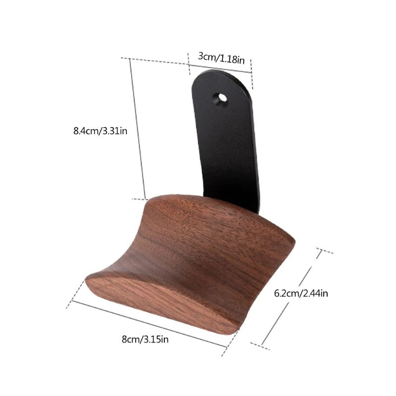 

Universal Headphone Stand Holder Wall-mounted Headset Hanger Hook Display Rack Earphone Accessories