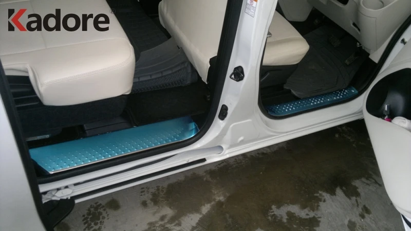 Для Toyota Sienta 2015 2016 2017 NHP170 из нержавеющей стали Накладка на пороги