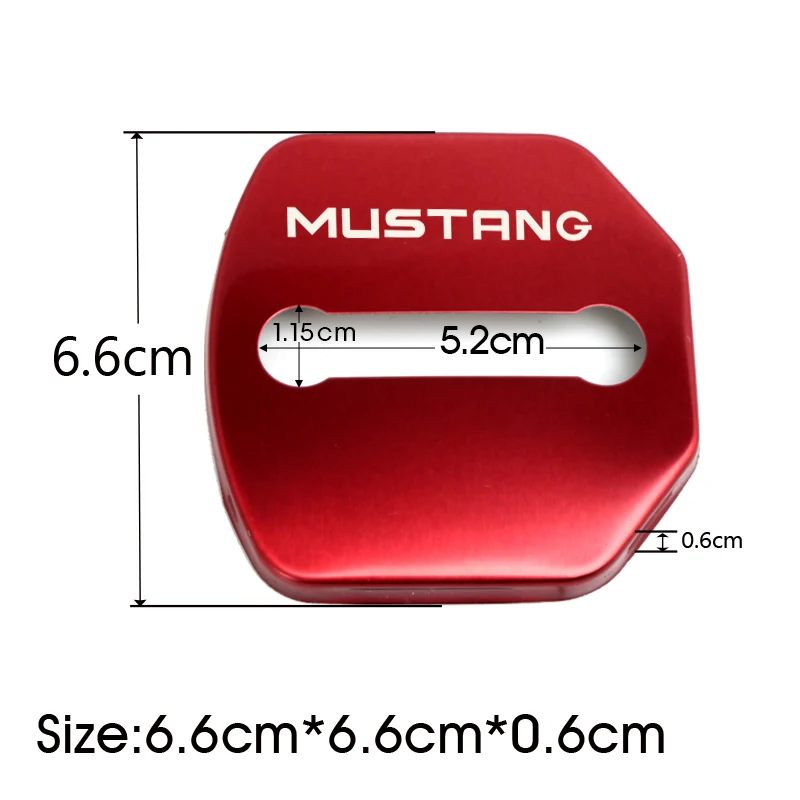 4 шт крышка дверного замка автомобиля защиты Пряжка защелка крышки Стоп Анти