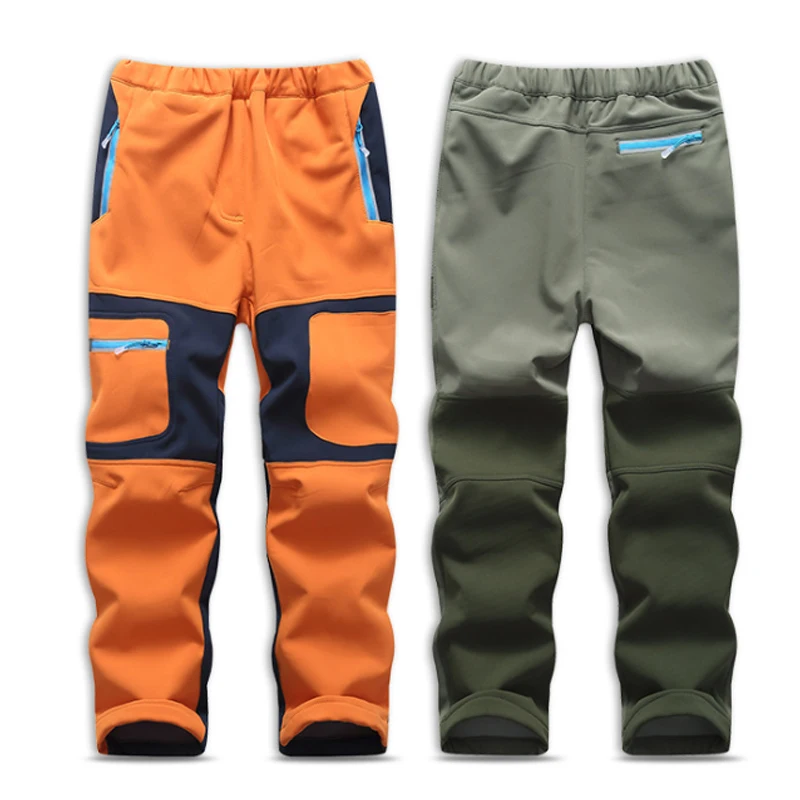 Треккинговые штаны TRVLWEGO для мальчиков и девочек детские зимние теплые