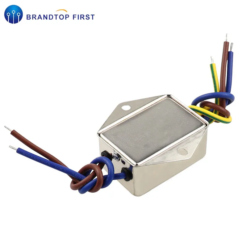 CW1B-10A-L Электропитание EMI фильтр анти-помех AC 115V/250V питания очиститель | Дом и сад